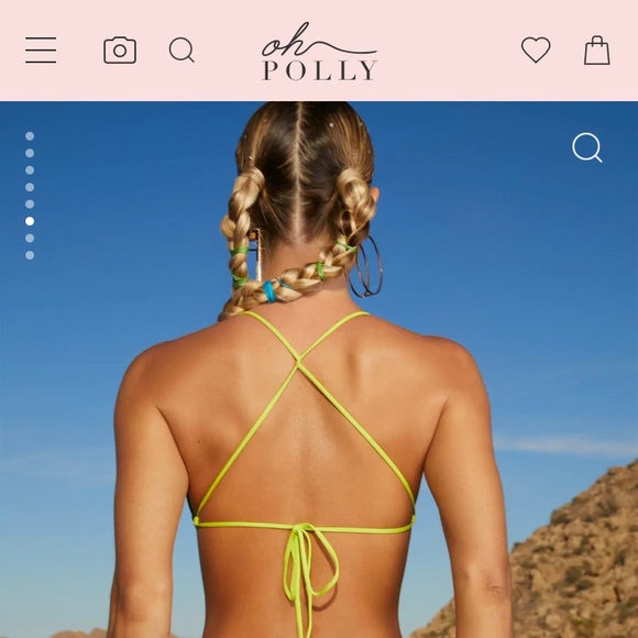 Oh Polly Lime Bikini Set - Picture 2 of 5